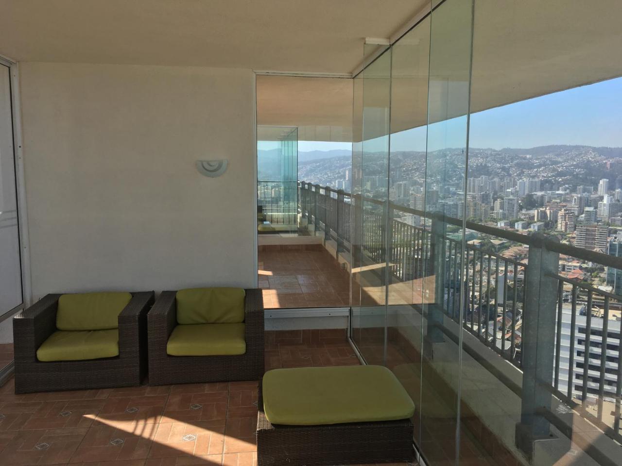 Appartamento Departamento Alto Libertad Meseta Coraceros Vina del Mar Esterno foto